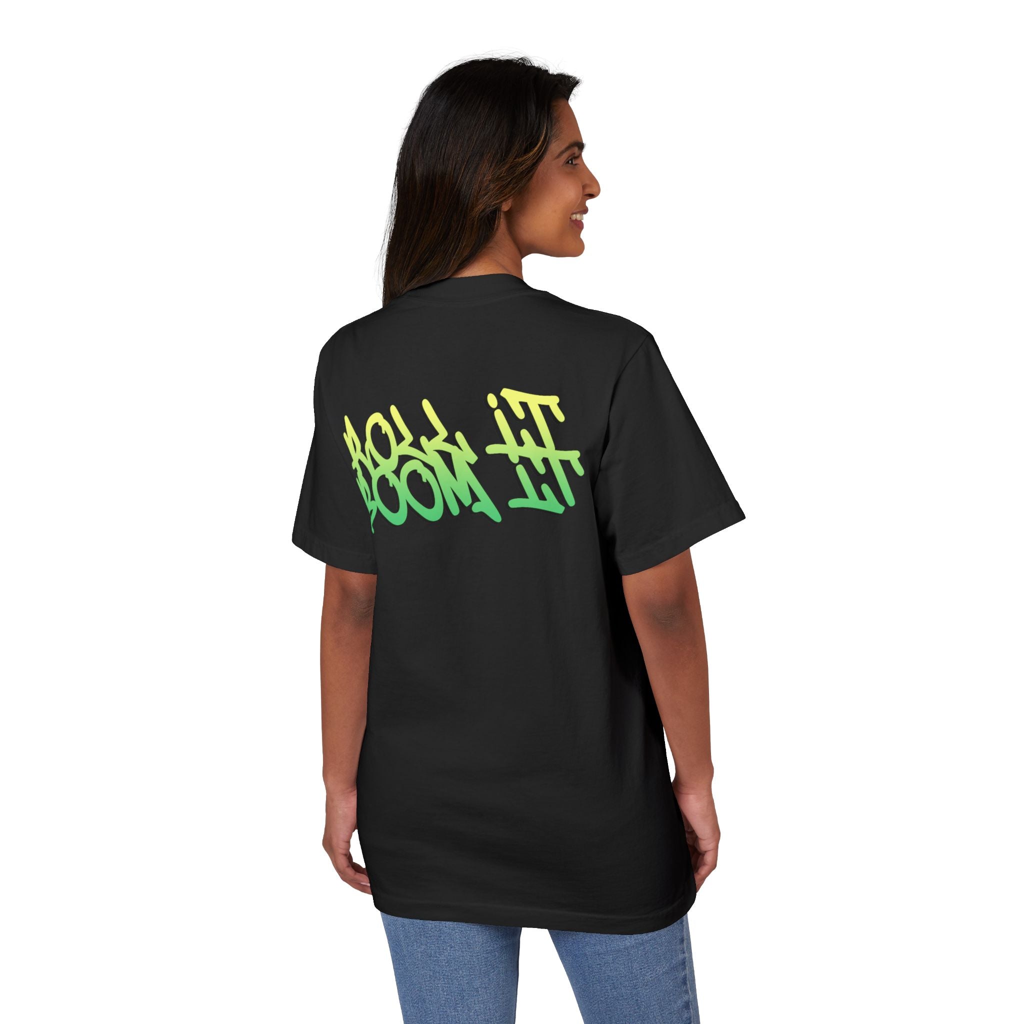 boom it rool it printed t shirt